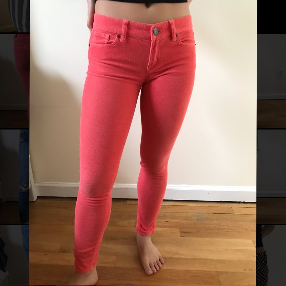 J.Crew Pink Corduroy Pants